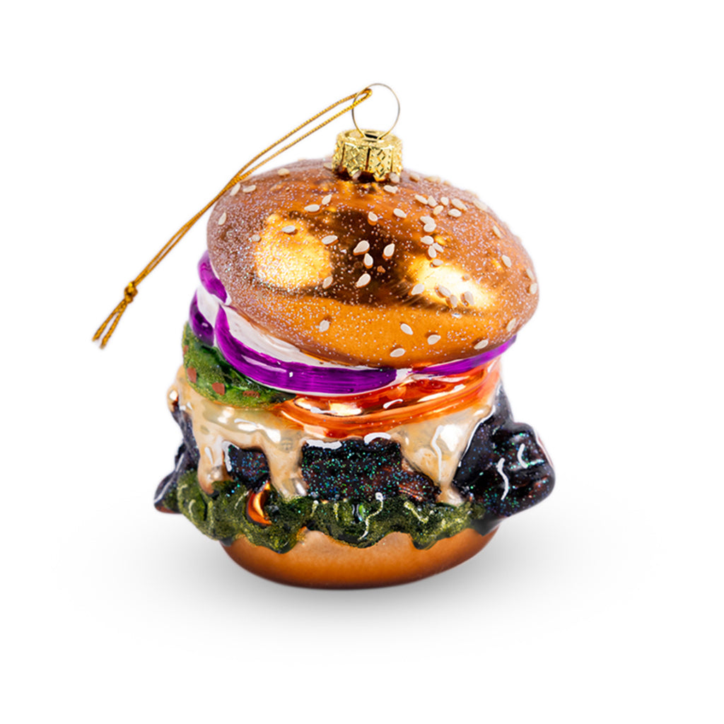 Towering Burger Ornament - Furbish Studio