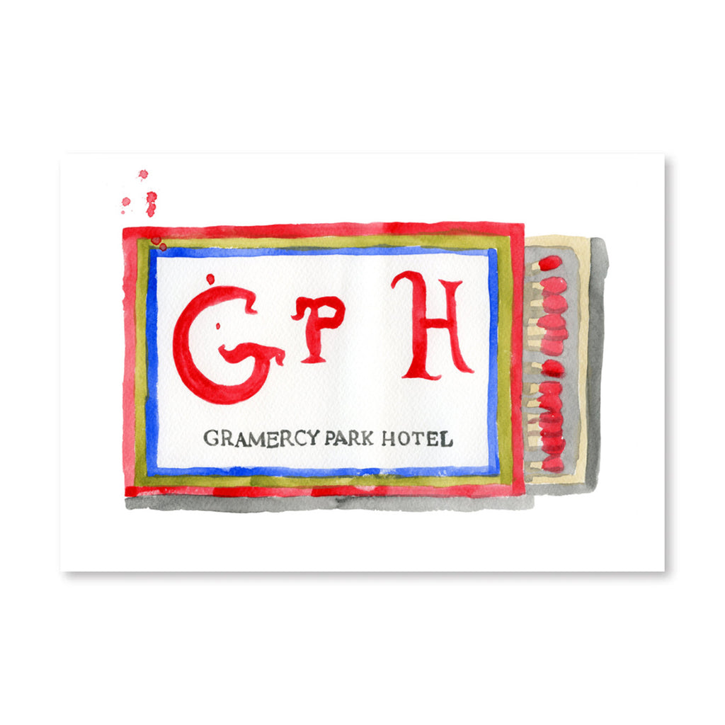Gramercy Park Hotel Matchbook - Furbish Studio