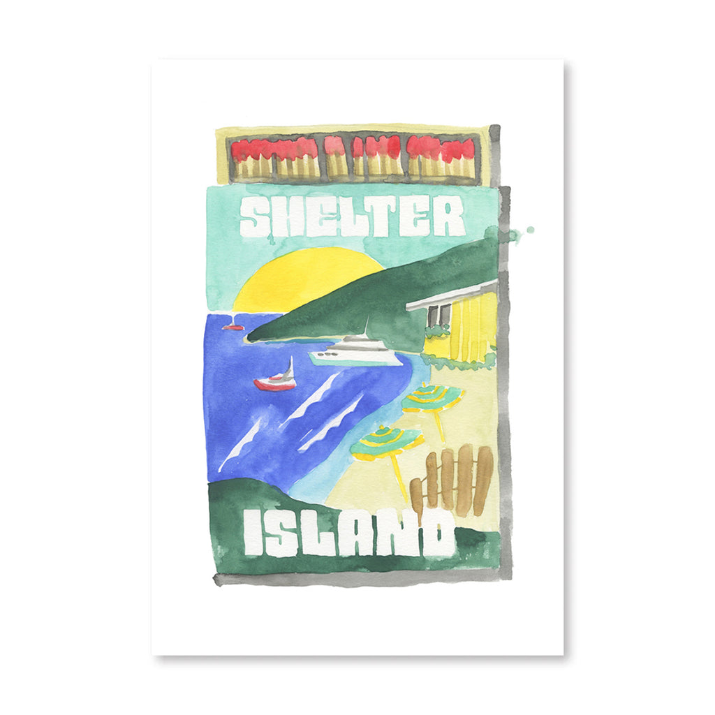 Shelter Island Matchbook - Furbish Studio