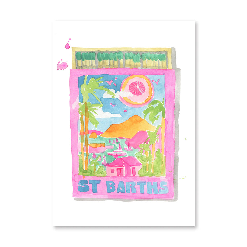 St. Barths Matchbook - Furbish Studio