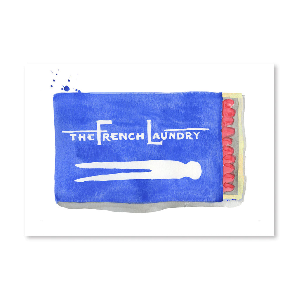 The French Laundry Matchbook - Furbish Studio