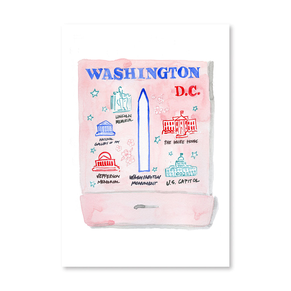 Washington D.C. Matchbook - Furbish Studio