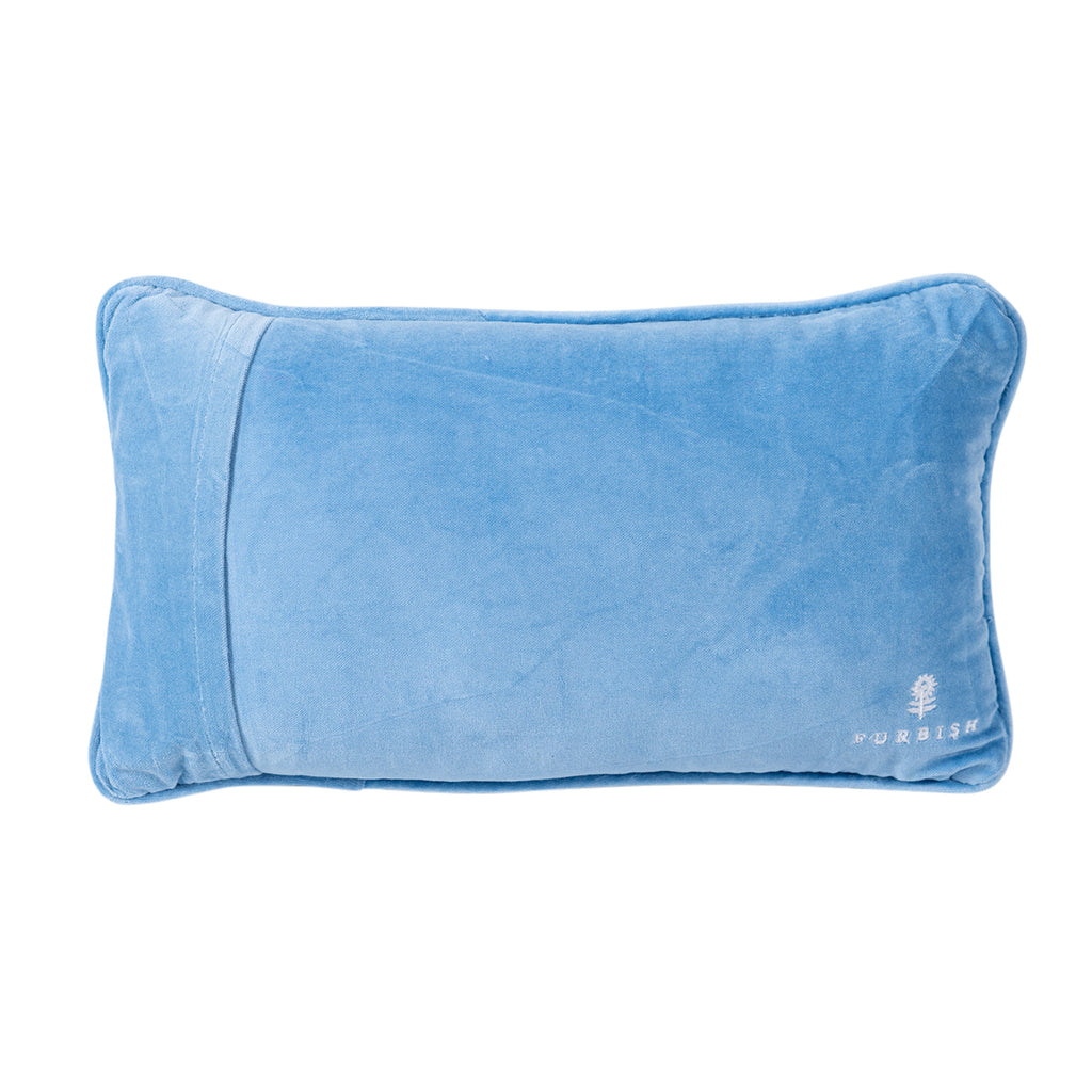 Go Find Less Needlepoint Pillow - Furbish Studio