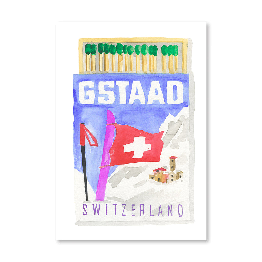 Gstaad Matchbook - Furbish Studio