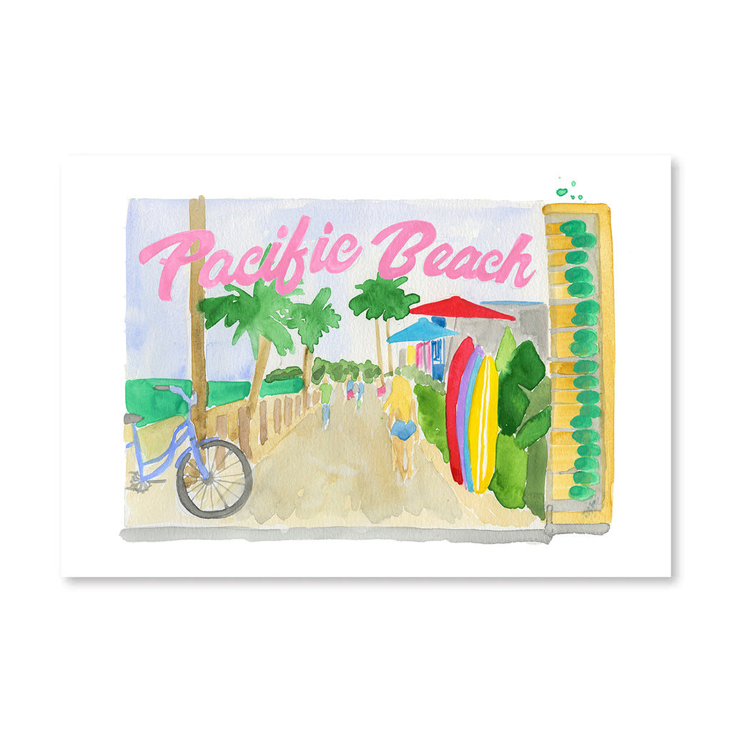 Pacific Beach Matchbook - Furbish Studio
