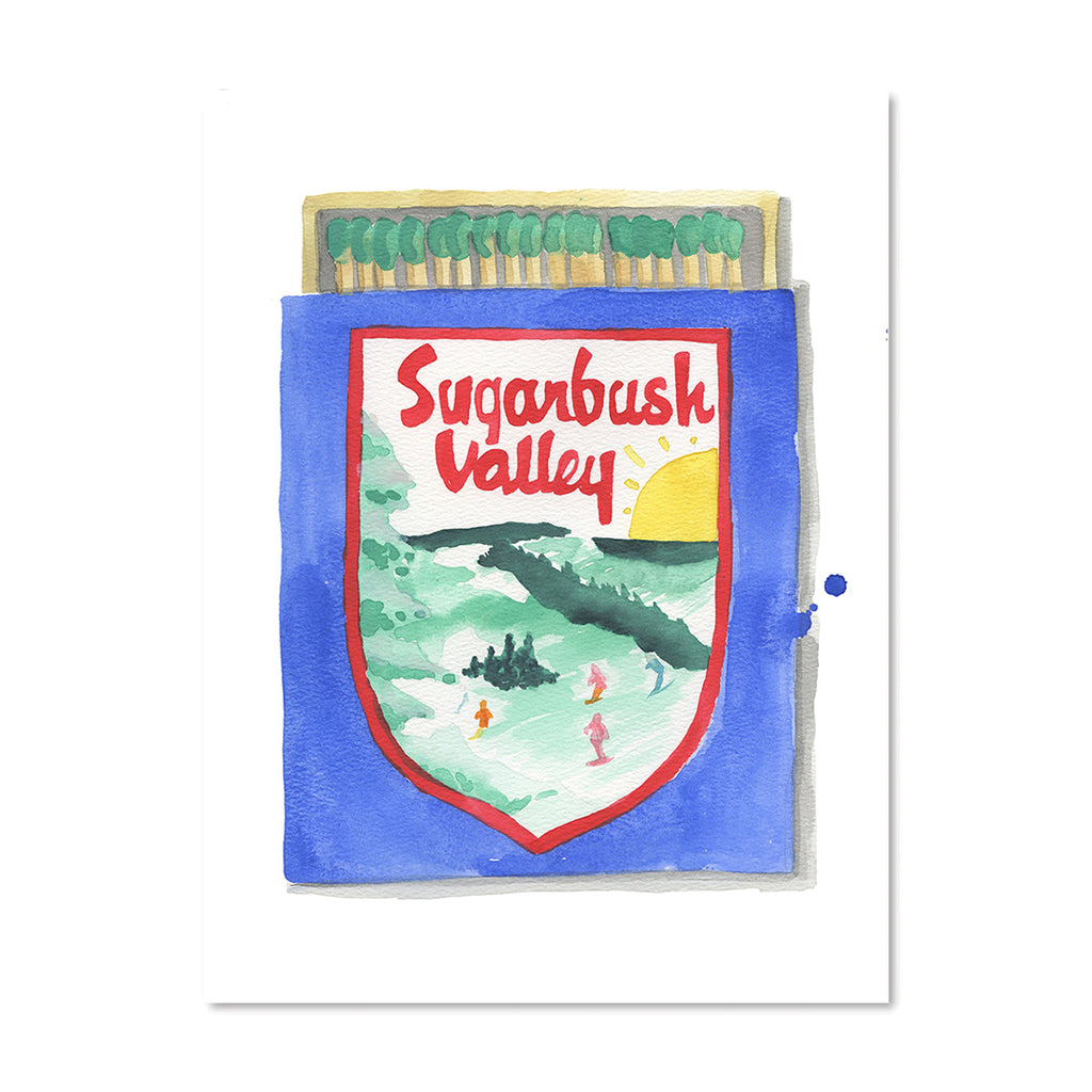 Sugarbush Valley Matchbook - Furbish Studio