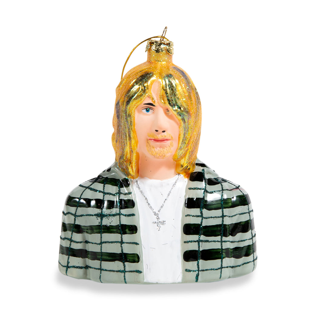 Kurt Cobain Ornament - Furbish Studio