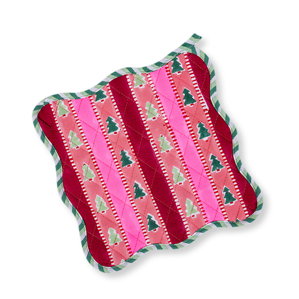 Snowwood Stripe Pot Holder - Furbish Studio