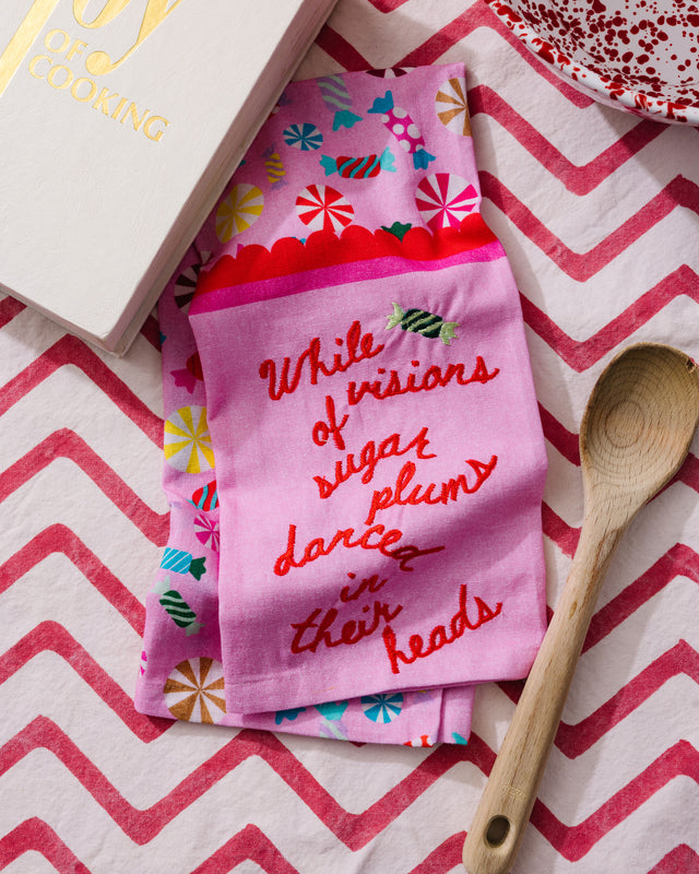 Sugar Plums Dish Towel - Furbish Studio