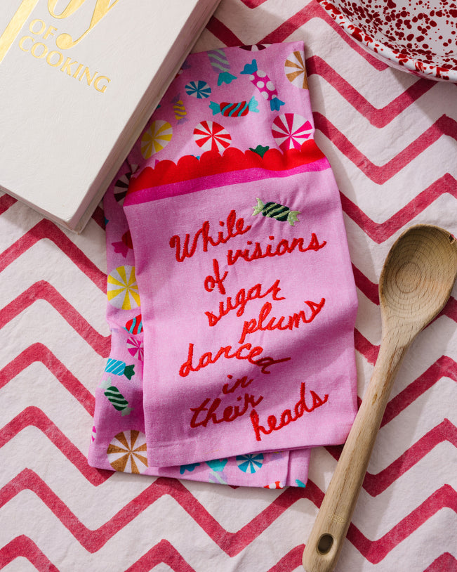 Sugar Plums Dish Towel - Furbish Studio