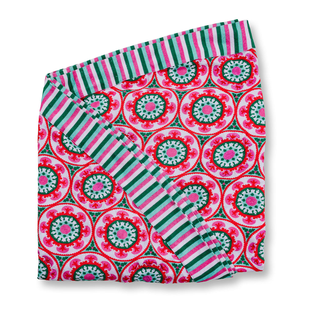 Suzani Round Tablecloth - Furbish Studio