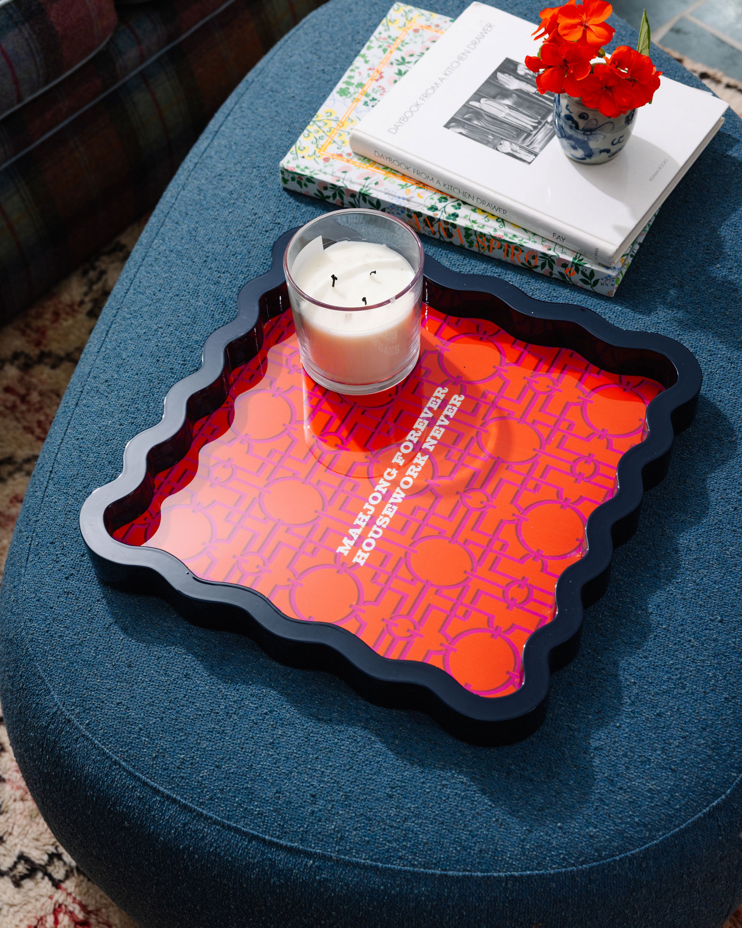 droguerie moche tapestry スペシャルボックスセット Mahjong Lacquer Tray - Furbish Studio