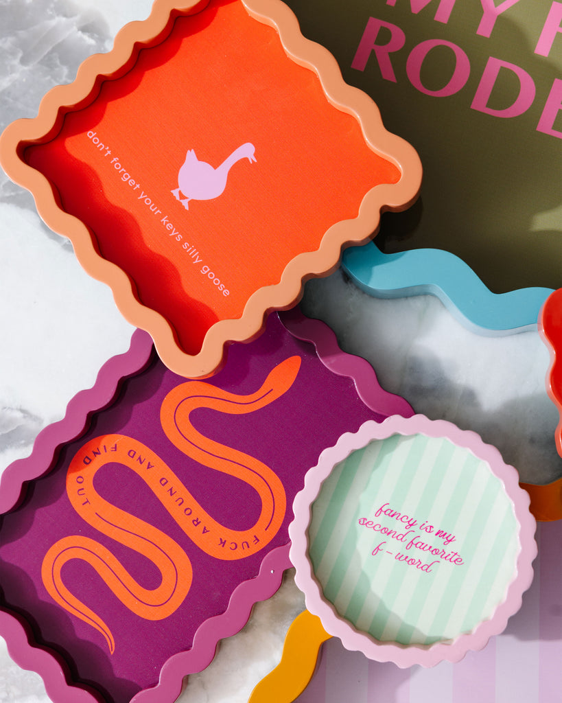 Silly Goose Lacquer Tray - Furbish Studio