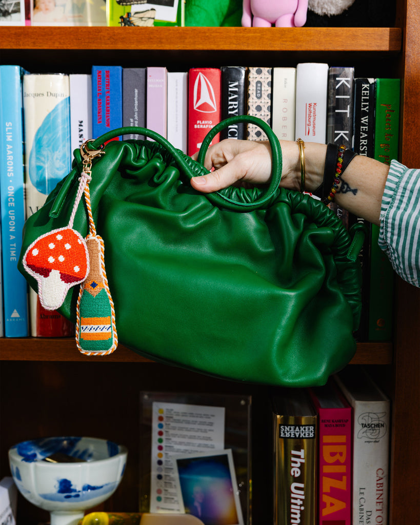 Champagne Bottle - Bag Charm - Furbish Studio