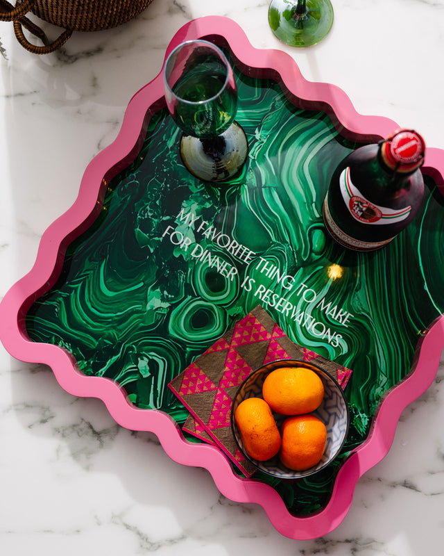 Reservations Lacquer Tray - Furbish Studio