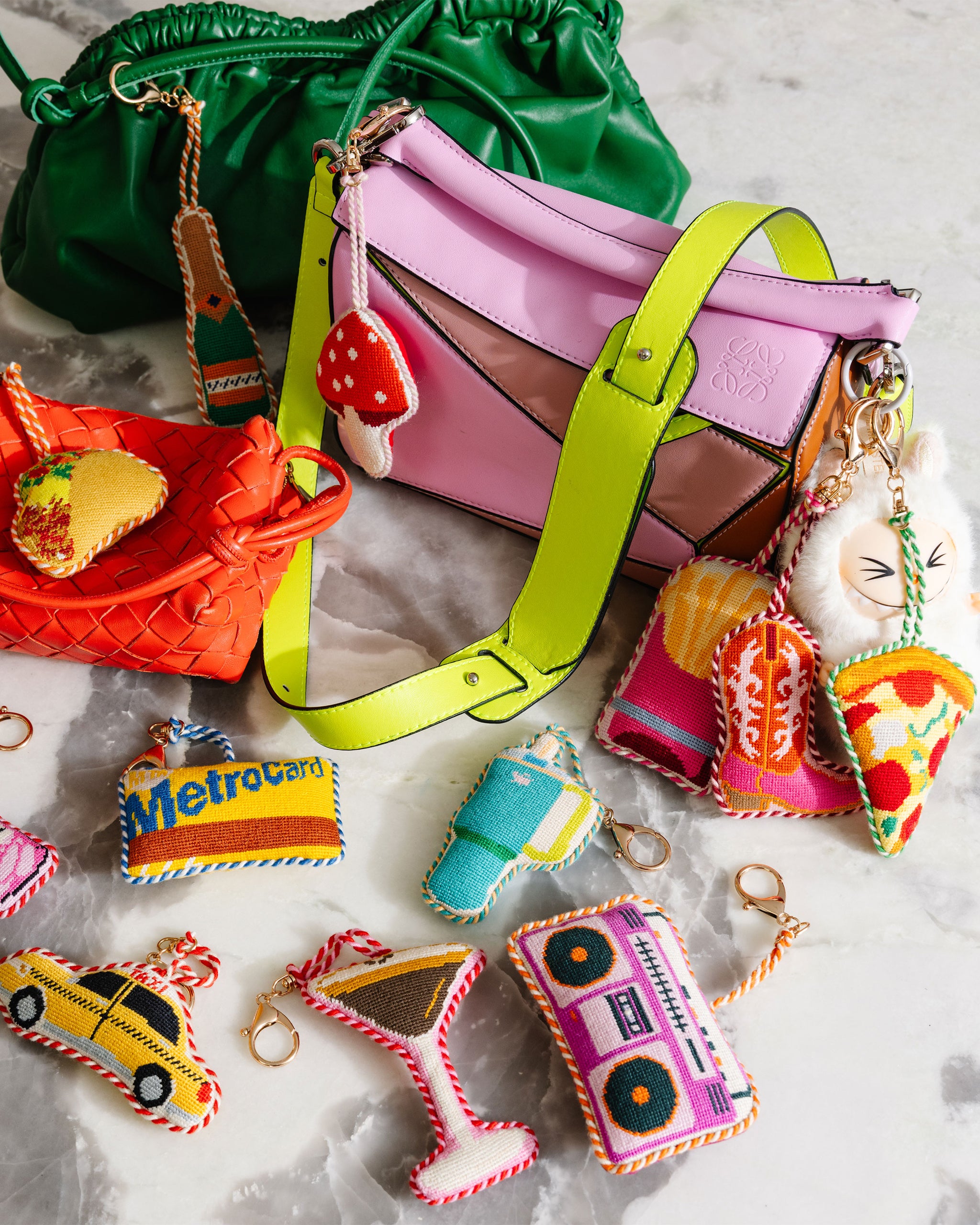 Taxi Cab Bag Charm - Furbish Studio