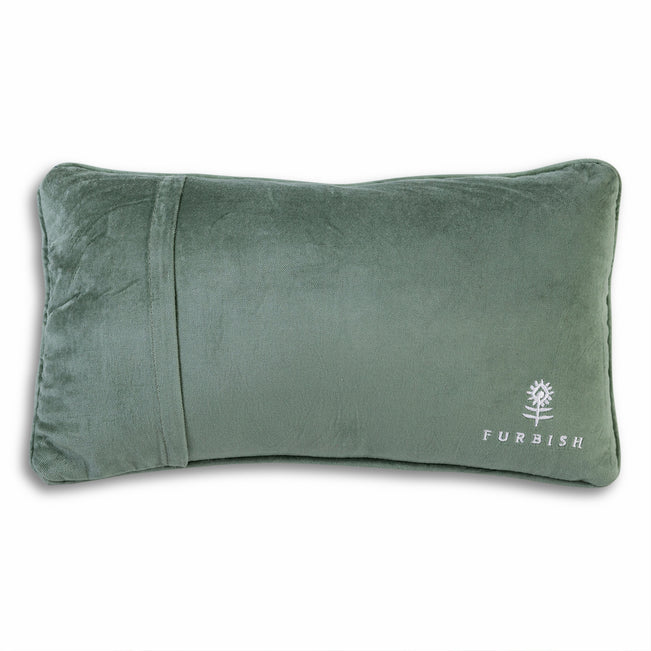 Merry Tipsy Needlepoint Pillow - Furbish Studio
