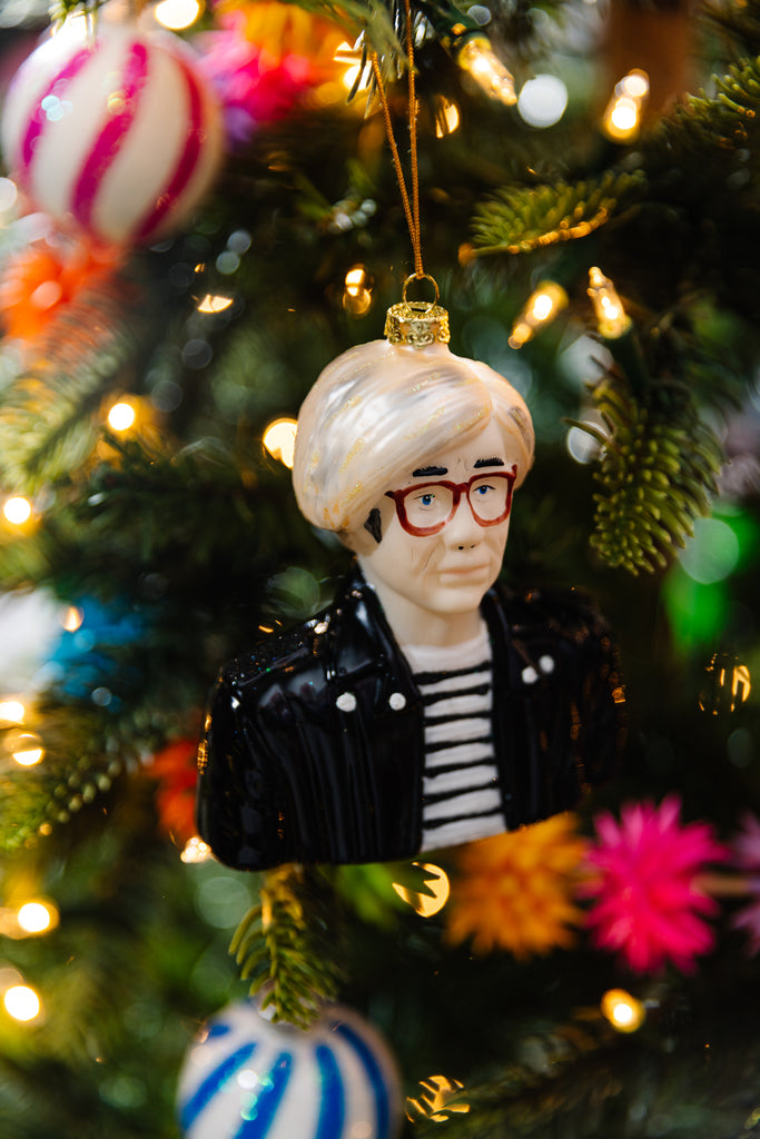 Andy Warhol Ornament - Furbish Studio