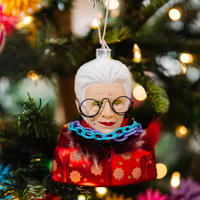 Iris Apfel Ornament - Furbish Studio