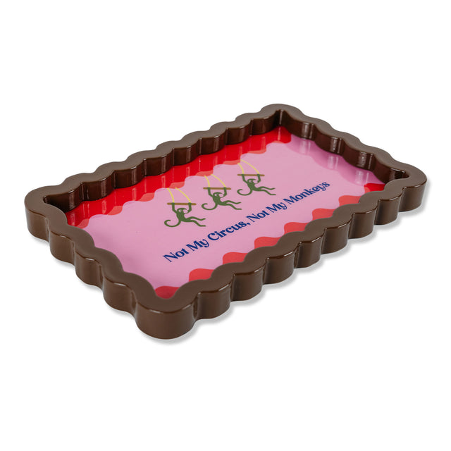 Not My Circus Lacquer Tray - Furbish Studio