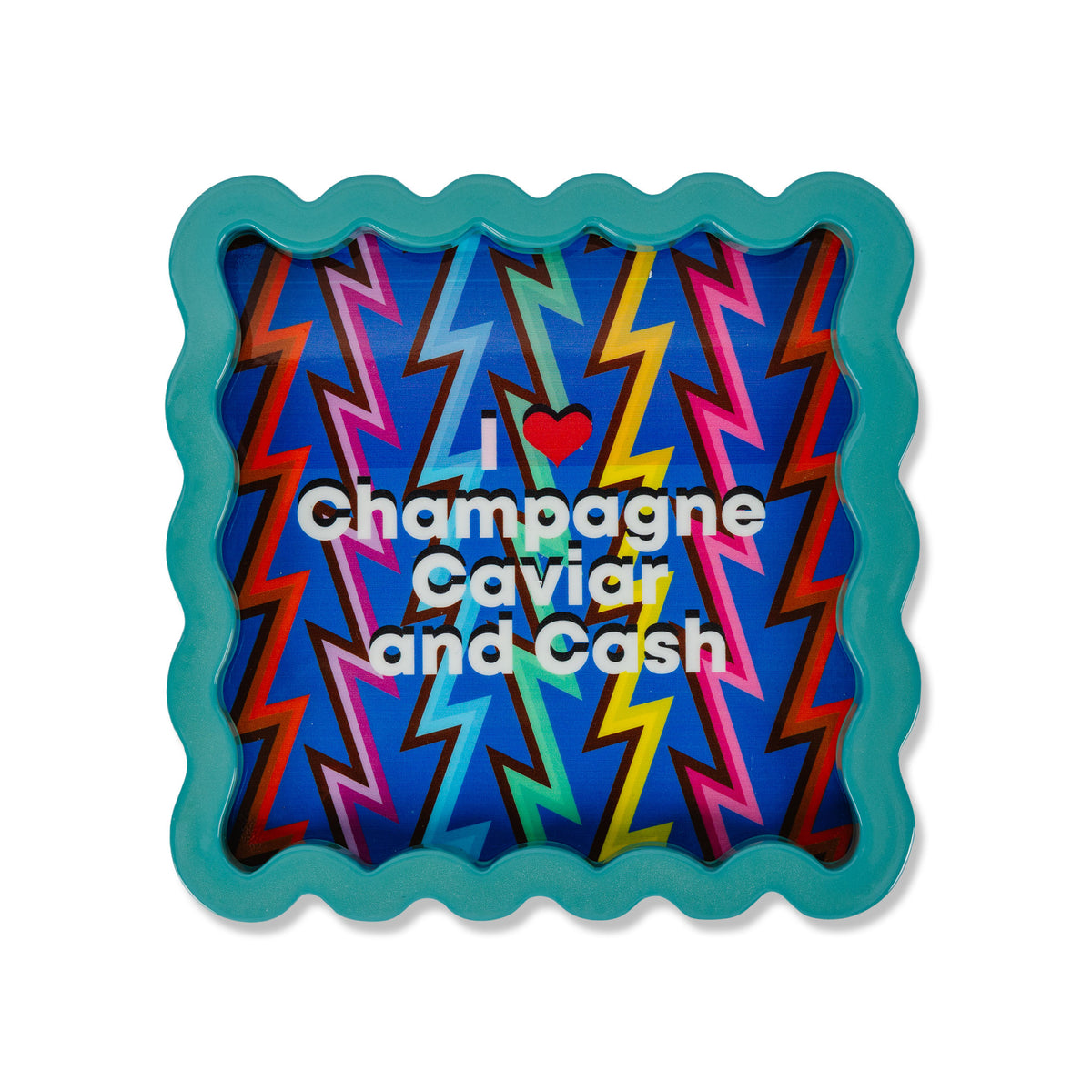 Champagne Caviar Lacquer Tray - Furbish Studio