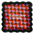 Leave by Nine Large Lacquer Tray - Furbish Studio