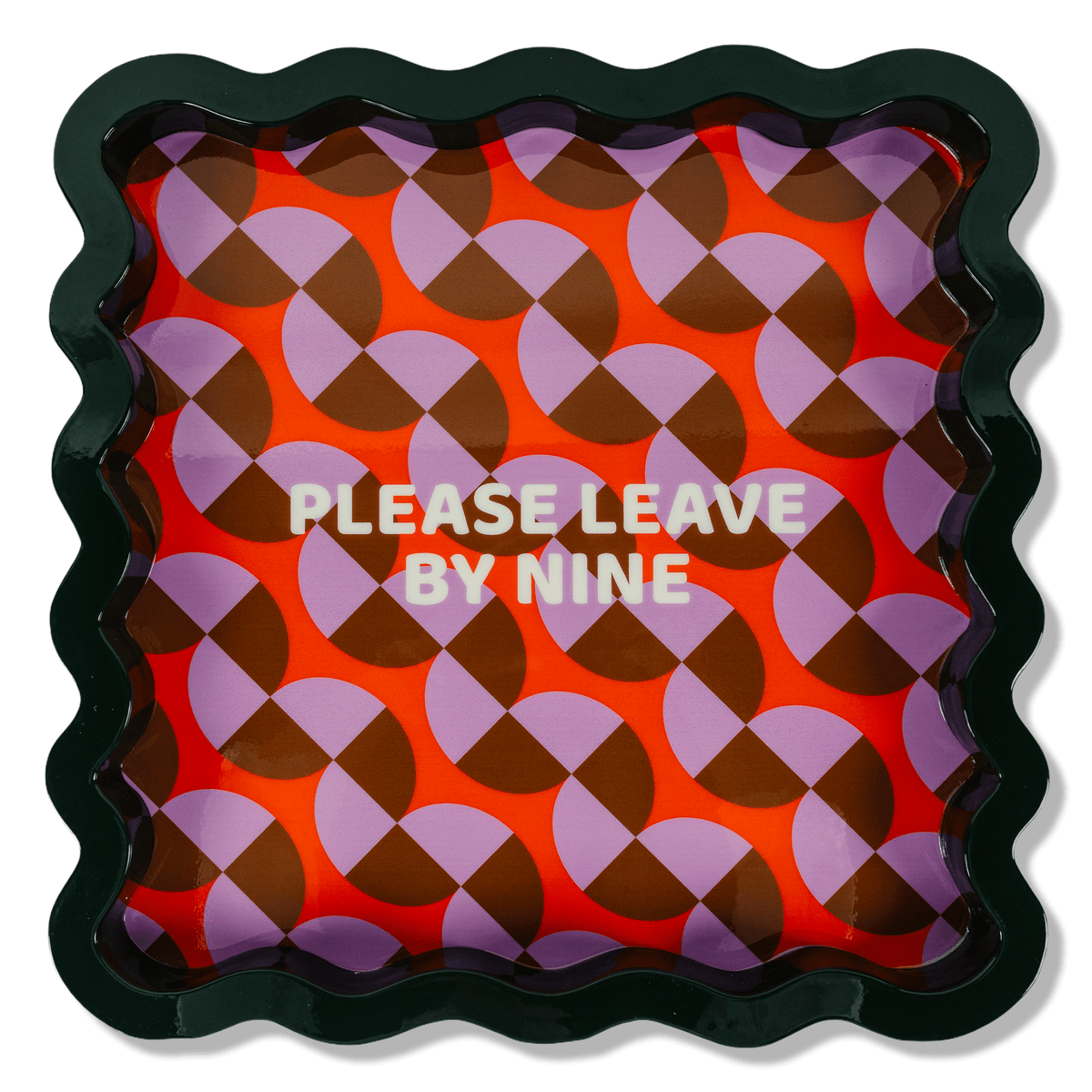 Leave by Nine Large Lacquer Tray - Furbish Studio