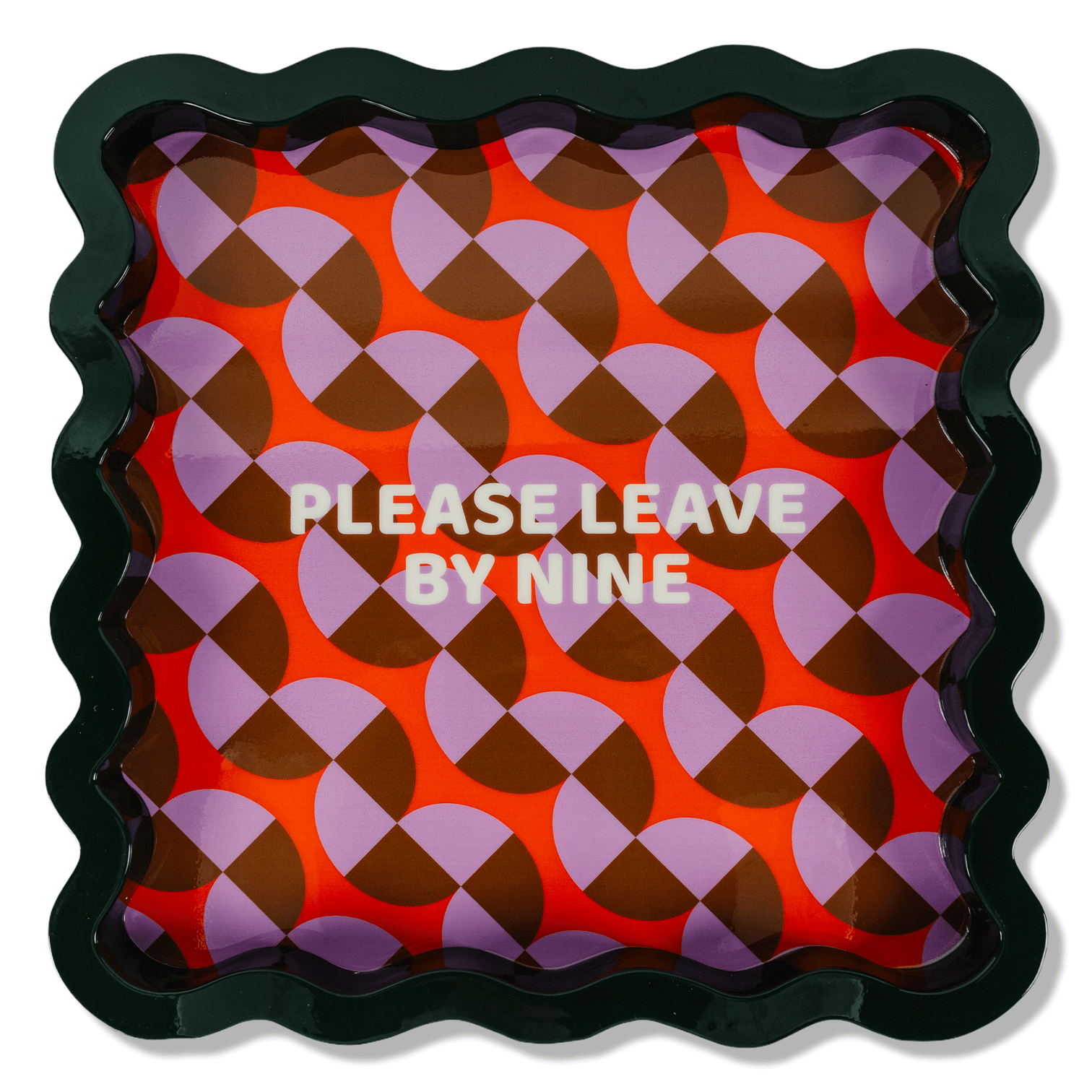 Leave by Nine Lacquer Tray - Furbish Studio