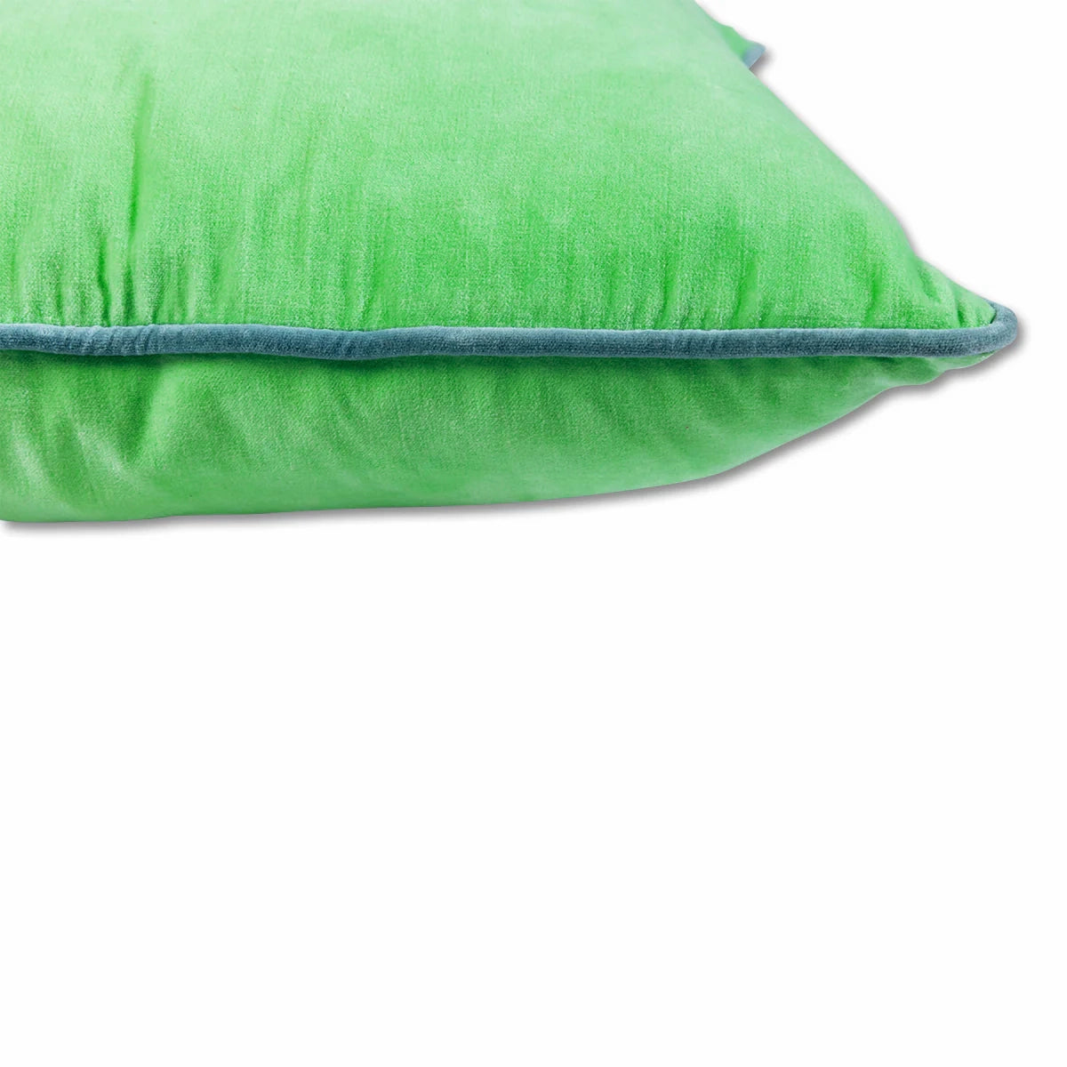 Lime velvet cushions online