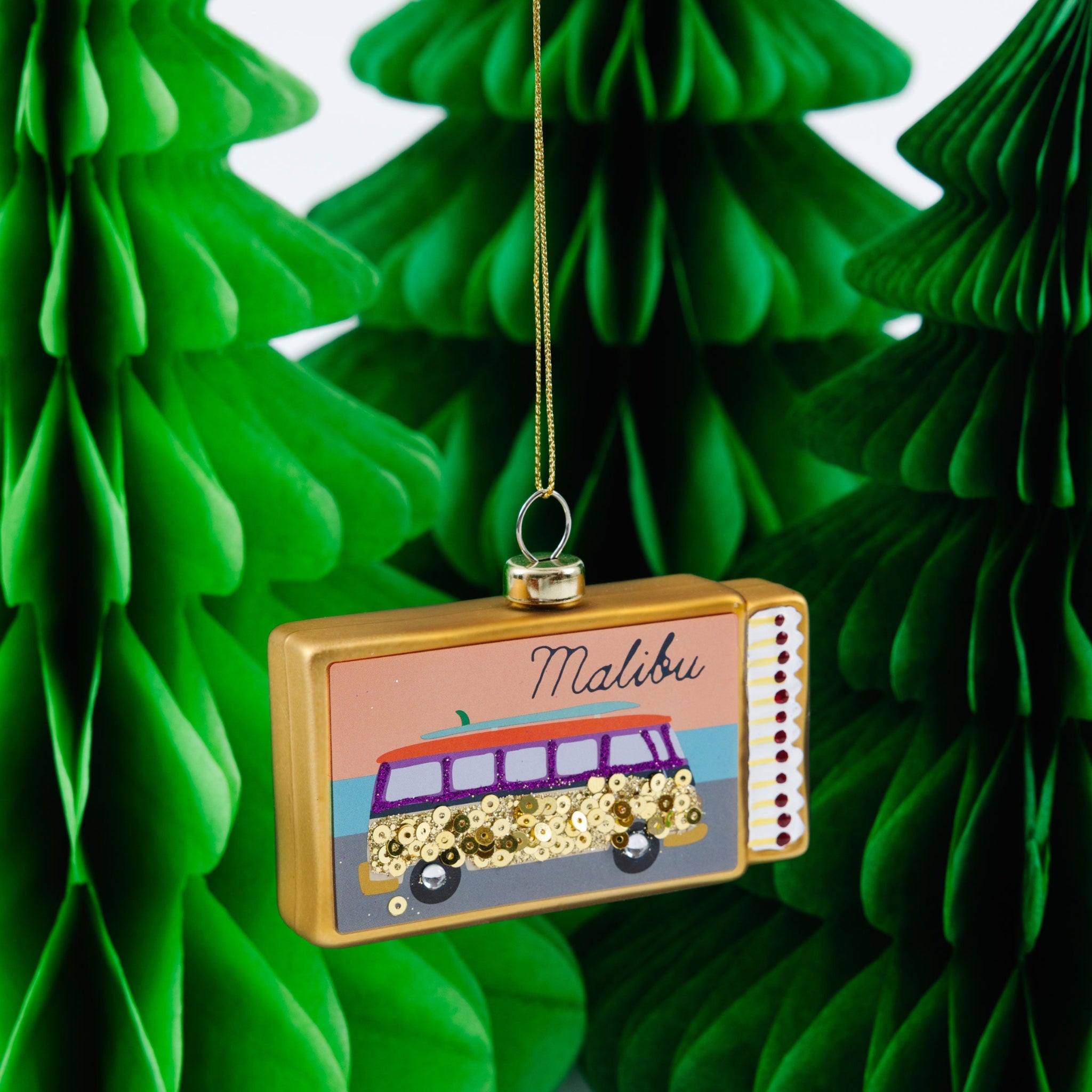 Matchbook Ornament Malibu