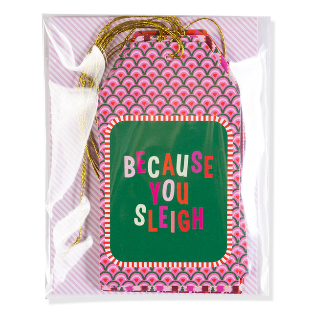 Gift Tag S/8 - Booze Set - Furbish Studio