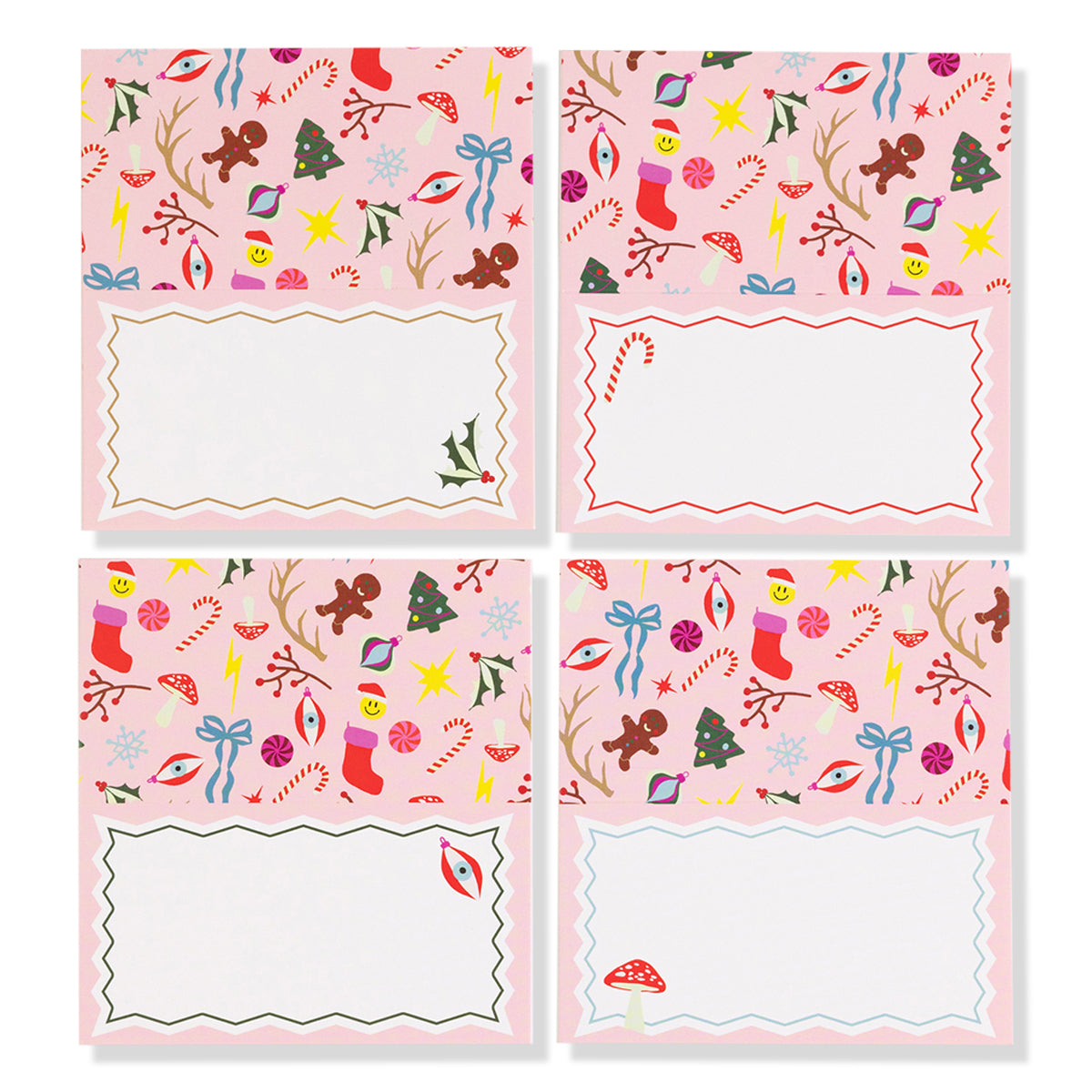 Placecards S/8 - Twinklemas - Furbish Studio