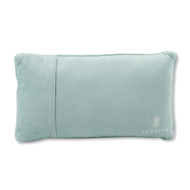 Where the People Aren't Needlepoint Pillow - Furbish Studio