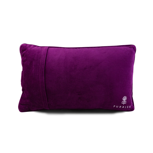 Mom Rules Needlepoint Pillow - Furbish Studio