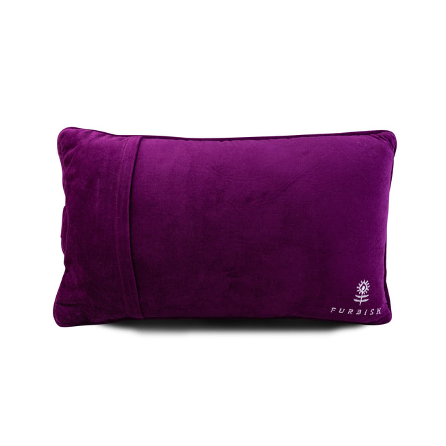 Mom Rules Needlepoint Pillow - Furbish Studio
