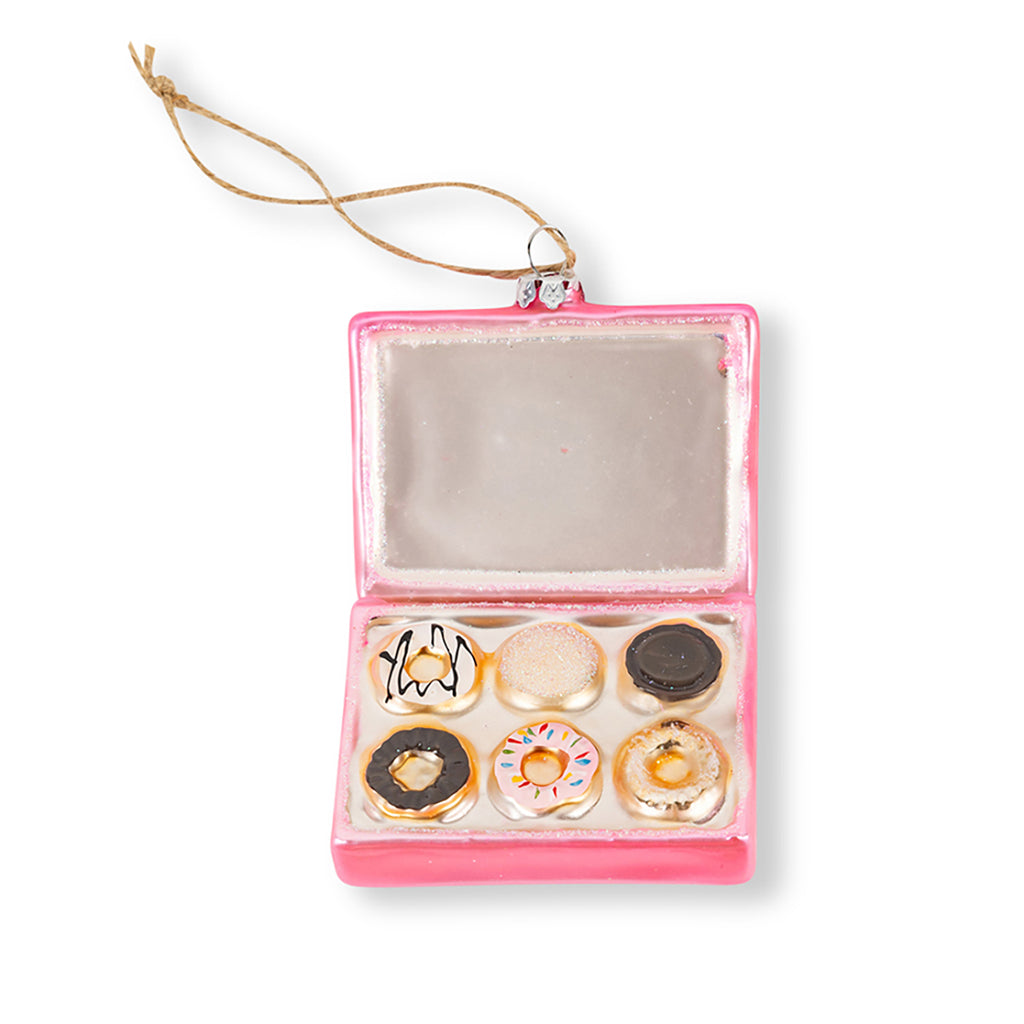 Pink Box of Donuts Ornaments - Furbish Studio