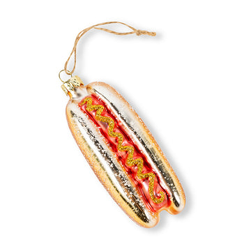 Hot Dog Ornament - Furbish Studio