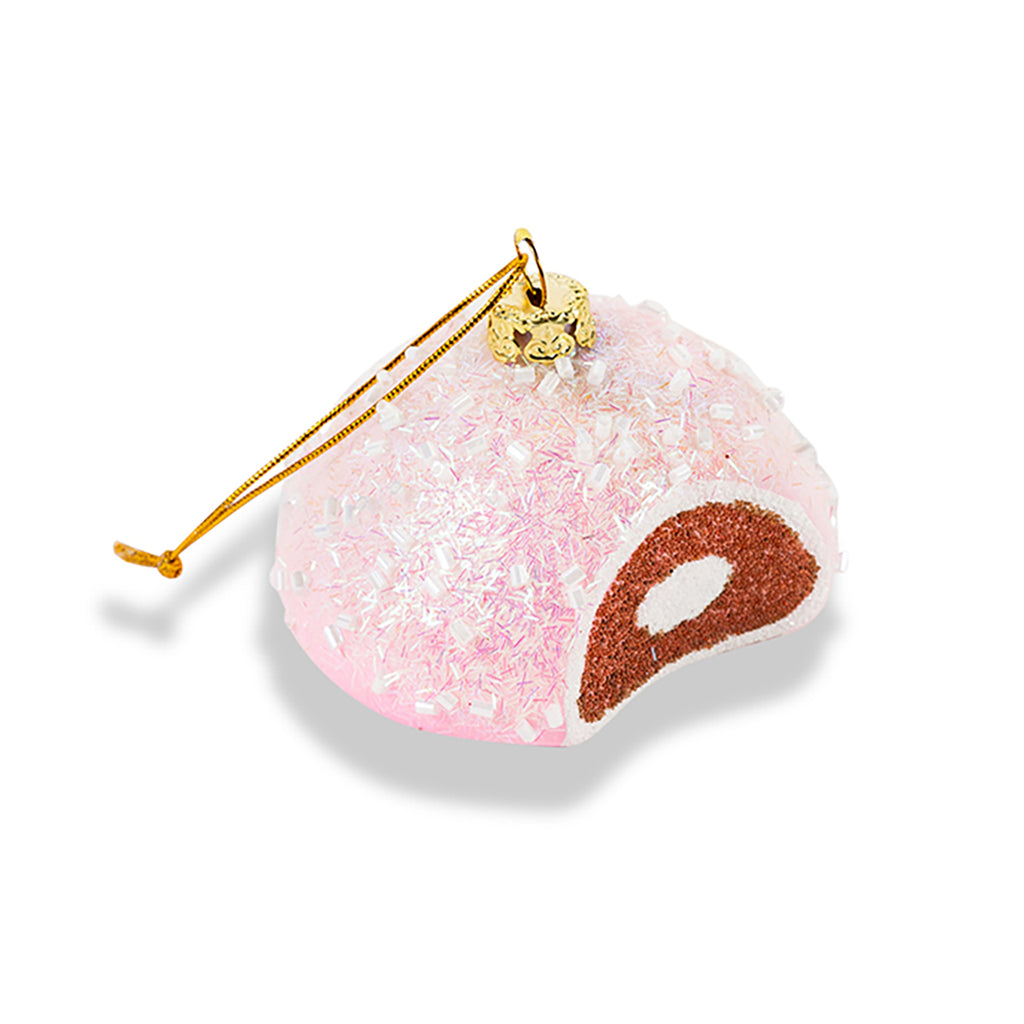 Pink Snowball Ornament - Furbish Studio