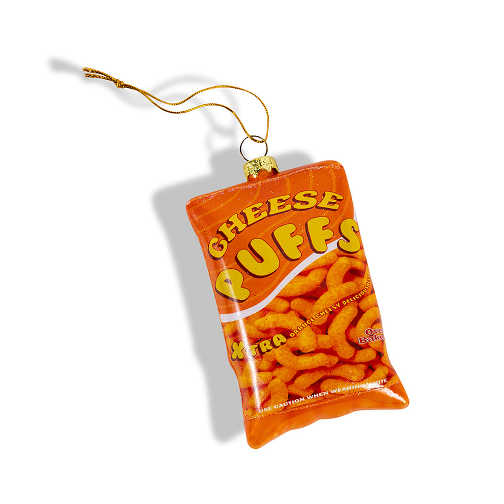 Cheese Puffs Ornament - Furbish Studio