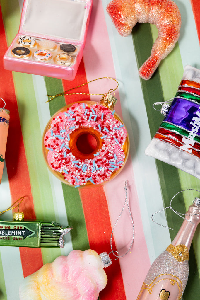 Sprinkles Donut Ornament - Furbish Studio