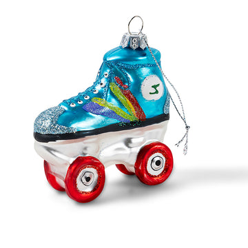 Rainbow Rollerskate Ornament - Furbish Studio