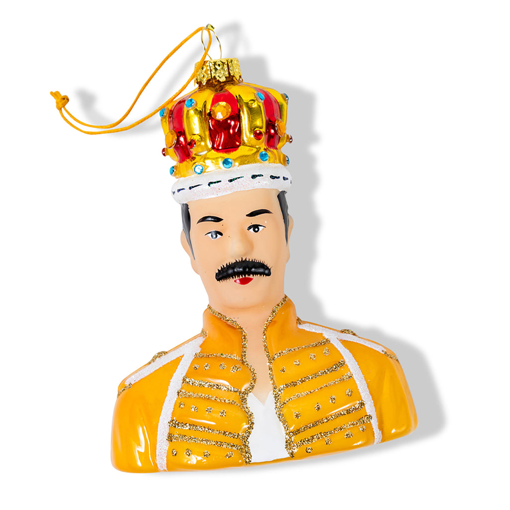 Freddie Mercury Ornament - Furbish Studio