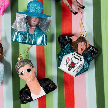 Eddie Stranger Things Ornament - Furbish Studio