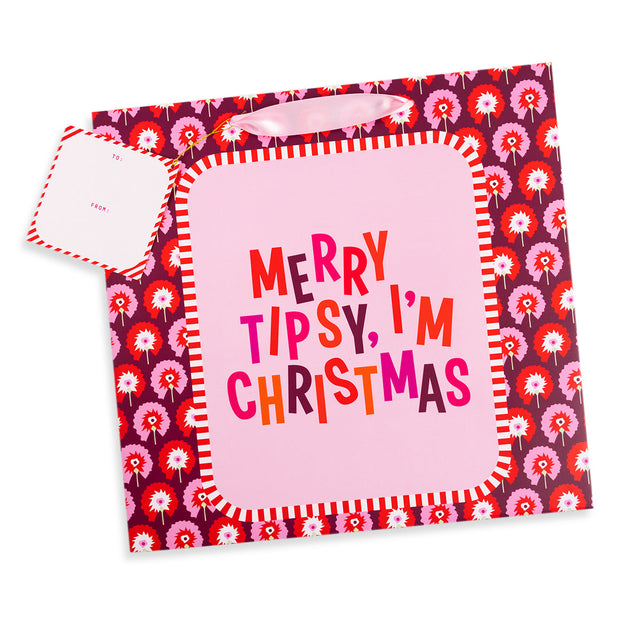 Gift Bag - Merry Tipsy - Furbish Studio