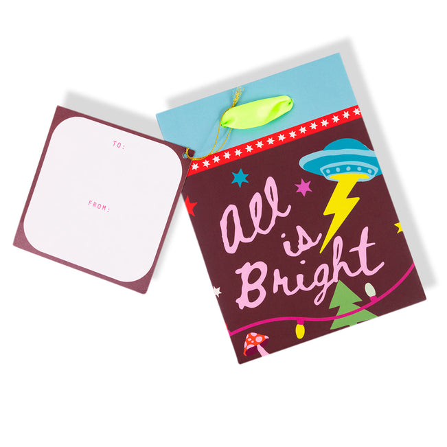 Gift Bag - All Is Bright - Furbish Studio