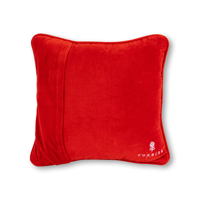 Boo Needlepoint Pillow - Furbish Studio