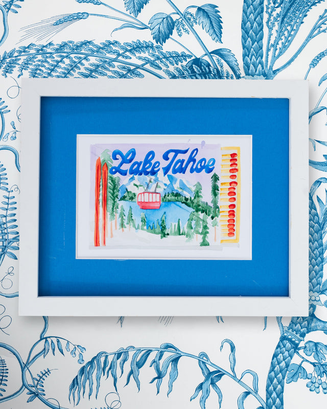 Lake Tahoe Ski Matchbook - Furbish Studio