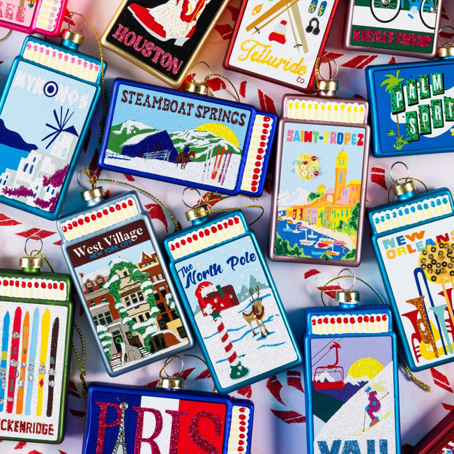 Matchbook Ornament - North Pole - Furbish Studio
