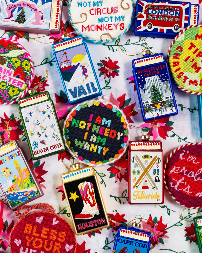 Matchbook Ornament - Houston - Furbish Studio