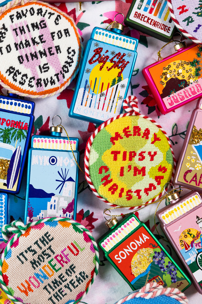 Matchbook Ornament - Big Sky - Furbish Studio